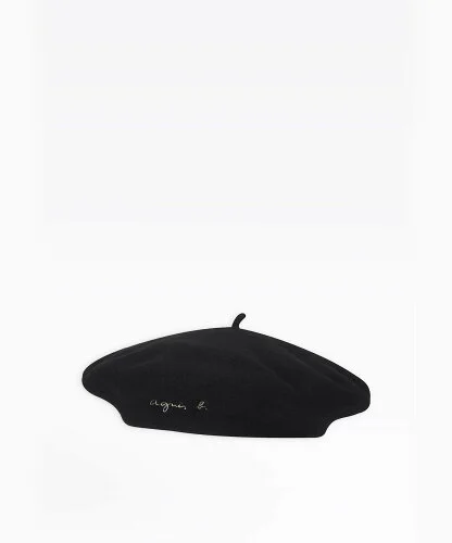 agnes b. FEMME GV00 CHAPEAU ウールベレー帽