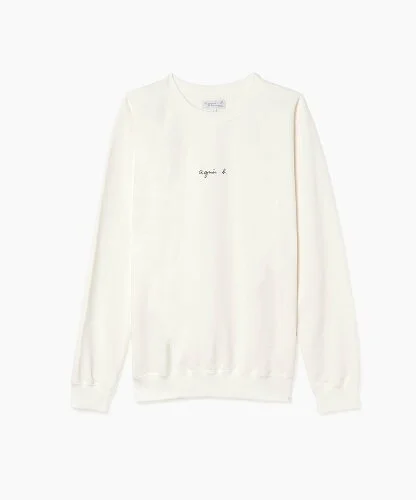 agnes b. S179 SWEAT ロゴスウェット