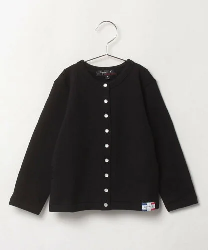agnes b. ENFANT M001 E CARDIGAN キッズ カーディガンプレッション [Made in France]