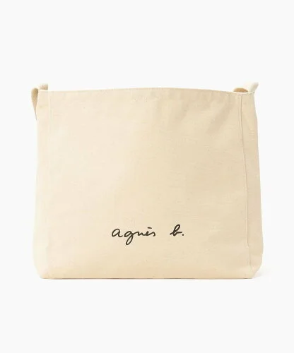 agnes b. VOYAGE WEB限定 GO03-03 ロゴショルダーバッグ