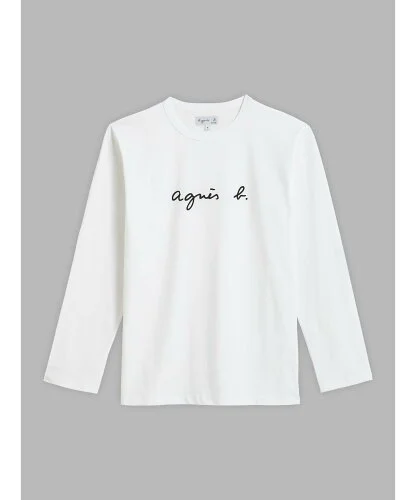 agnes b. FEMME S137 TS ロゴTシャツ