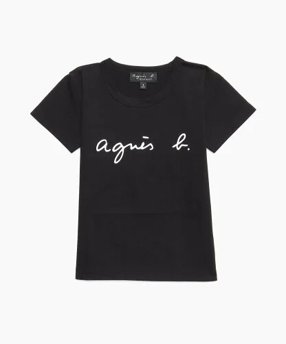 agnes b. ENFANT S137 E TS キッズ ロゴTシャツ