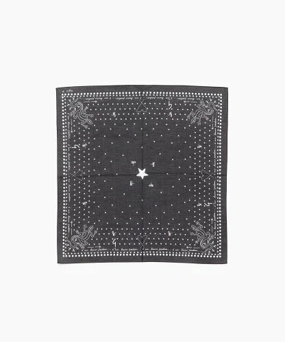 agnes b. KD40 HANDKERCHIEF BANDANA バンダナ柄ハンカチ