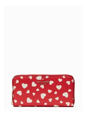 kate spade new york ステイシー ハート ポップ ラージ コンチネンタル ウォレット