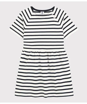 PETIT BATEAU マリニエール半袖ワンピース