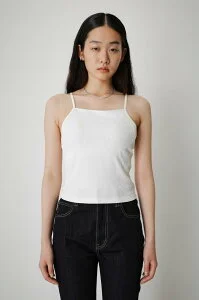 AZUL BY MOUSSY BASIC BACK CROSS CAMISOLE