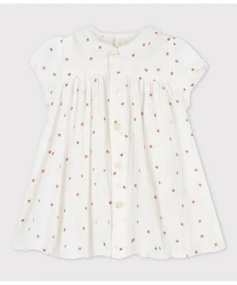 PETIT BATEAU プリントワンピース