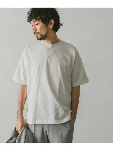 URBAN RESEARCH DOORS シルケットライクショートスリーブTシャツ