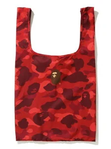 A BATHING APE COLOR CAMO SHOPPING BAG L M