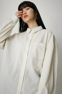 AZUL BY MOUSSY LINEN LIKE COLOR SHIRT