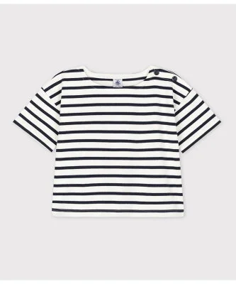 PETIT BATEAU マリニエール半袖プルオーバー