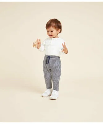 PETIT BATEAU ダブルジャージミラレパンツ