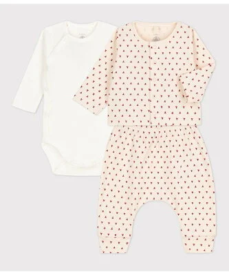 PETIT BATEAU プリント3点セット