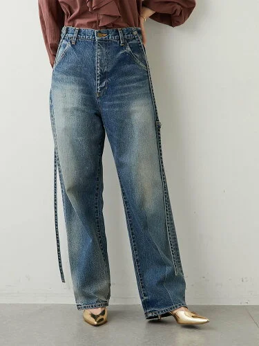 Whim Gazette サスペンダーDENIM