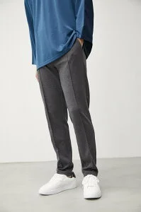 AZUL BY MOUSSY PINTUCK SLIM TROUSERS