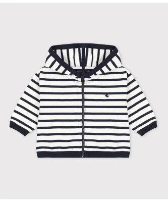 PETIT BATEAU マリニエールジップアップパーカ