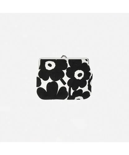 Marimekko Puolikas Kukkaro Mini Unikko がま口ポーチ