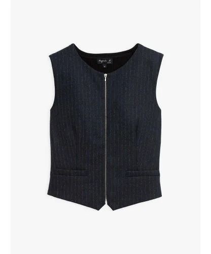 agnes b. FEMME JHP6 GILET ジレ