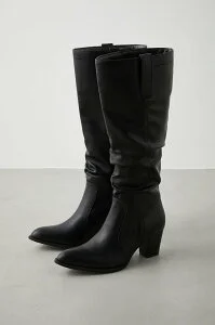 AZUL by moussy GATHER LONG BOOTS