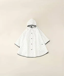 IENA ENFANT 【SWANMIMI/スワンミミ】別注 DOTレインポンチョ kids(140-150)