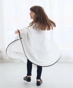 IENA ENFANT 【SWANMIMI/スワンミミ】別注 DOTレインポンチョ kids(130-140)