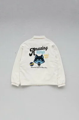 AZUL BY MOUSSY BACK EMBROIDERY BLOUSON