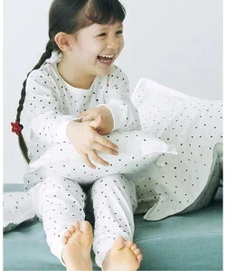 IENA ENFANT 【BASIC】ドットパジャマ kids(80cm-150cm)