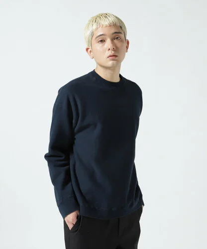 B'2nd ATON (エイトン)x B'2nd 別注GARMENT DYE URAKE ｜ OVERSIZED SWEAT SHIRT/ユニセックス