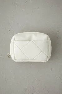 AZUL BY MOUSSY QUILTING MINI SQUARE POUCH