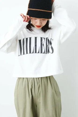 RODEO CROWNS WIDE BOWL MILLERSショートL/S Tシャツ