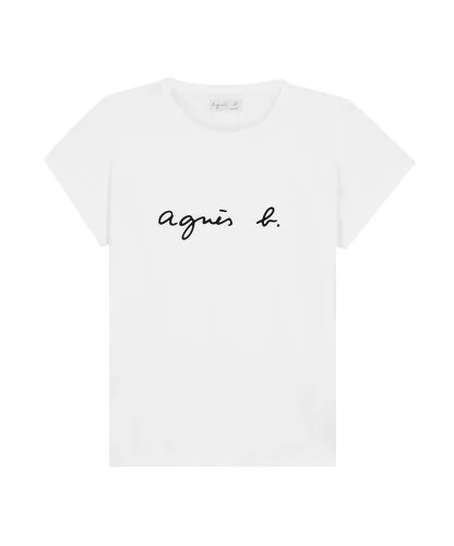 agnes b. S137 TS ロゴTシャツ