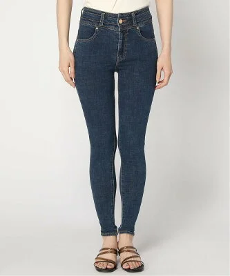 GUESS (W)Indigo York Detail Jeggings