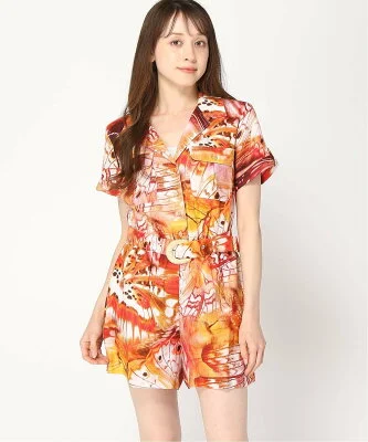 GUESS (W)Eco Cindy Linen Romper