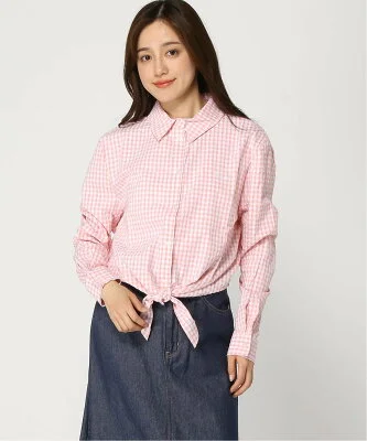 GUESS シャツ ブラウス (W)Fadwa Bowed Shirt