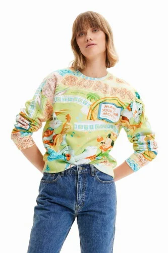 Desigual バッグスバニームービー スウェットシャツ