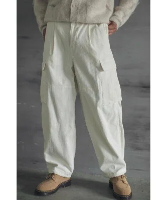 ＜monkey time＞ CORDUROY CARGO PANTS/カーゴパンツ