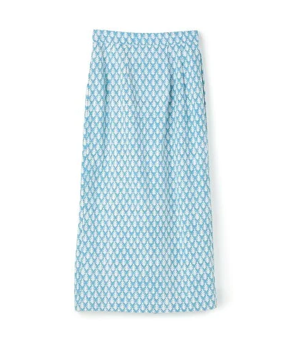 TOMORROWLAND SZ BLOCKPRINTS CANVAS SKIRT