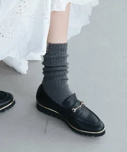 EVOL 軽量トラックソールビットローファー