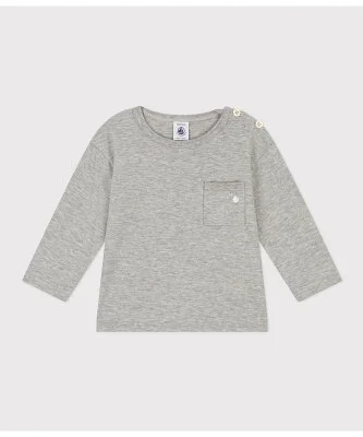 PETIT BATEAU スラブジャージ長袖Tシャツ