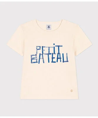 PETIT BATEAU プリント半袖Tシャツ