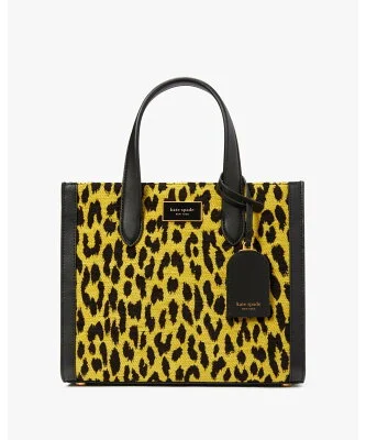 kate spade new york マンハッタン モダン レオパード シェニール スモール トート