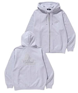 XLARGE BACKSIDE SLANTED OG ZIP HOODED SWEAT パーカー