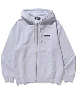 XLARGE STANDARD LOGO ZIP HOODED SWEATSHIRT パーカー