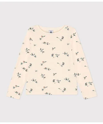 PETIT BATEAU プリント長袖Tシャツ