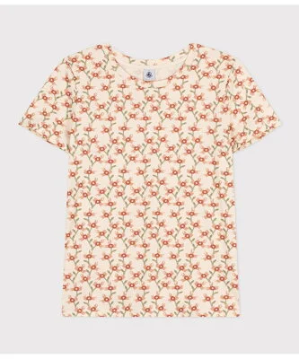 PETIT BATEAU プリント半袖Tシャツ