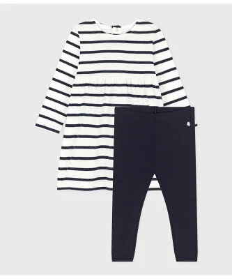 PETIT BATEAU マリニエールワンピースセット