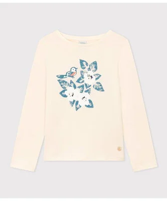 PETIT BATEAU プリント長袖Tシャツ