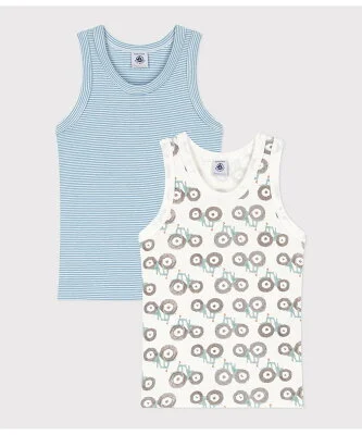 PETIT BATEAU タンクトップ2枚組