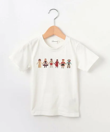 Dessin 世界の民族刺繍Tシャツ