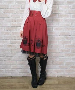 axes femme POETIQUE ローズウィッチハウススカート